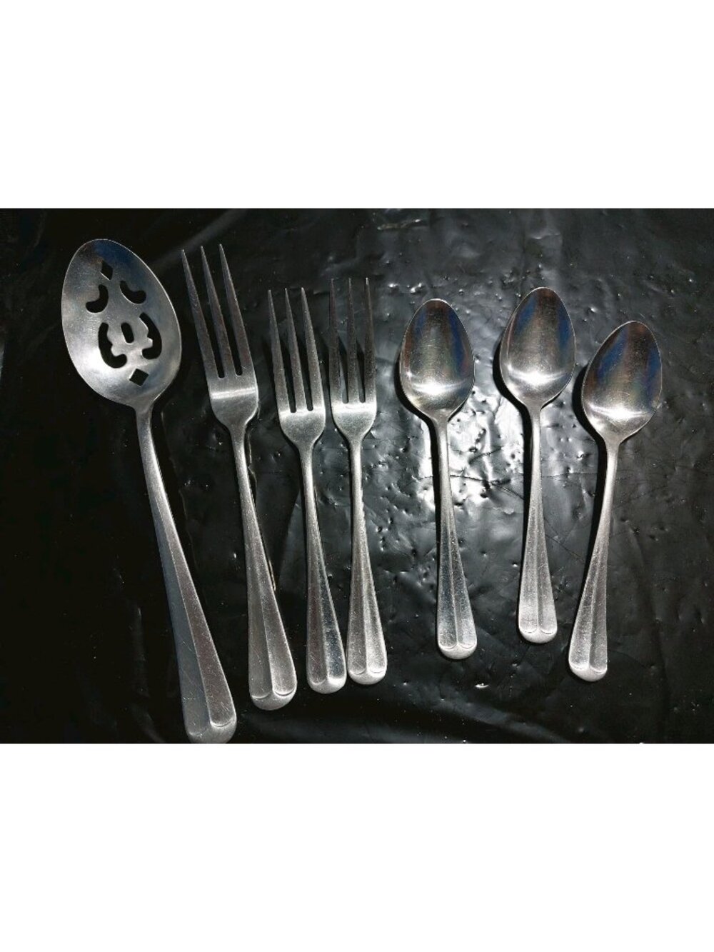 Rogers Flatware Forks Spoons Lot Of 7